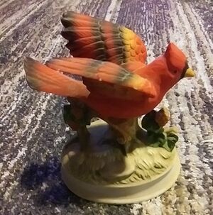 Vintage Gorham Cardinal Music Box